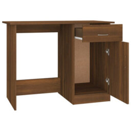 Walplus Desk Brown Oak 100X50X76 Cm Engineered Wood - thumbnail 7