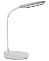 Beliani Office Desk Lamp White Led With Adjustable Arm, Stepless Dimming And 3 Cct Modes - thumbnail 3