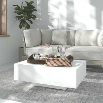 Vidaxl Coffee Table White 85X55X31 Cm Engineered Wood - image 1