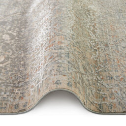 Beige Abstract Kilim Traditional Rug Easy To Clean Living Room And Bedroom-240Cm X 340Cm - thumbnail 2