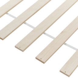 Beliani Bed Pine Wood Bonnac 90 X 200 Cm (Eu Single) Light Blue - thumbnail 8