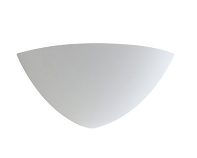 Luminosa Lighting Luminosa Santorinap Plaster Wall Light White 29X21X11.5Cm - image 1