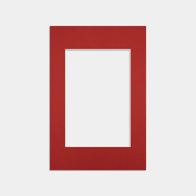 Ak Frames 90X60Cm Crimson Picture Mounts To Fit 60X40Cm Aperture Size - Mount Board Only (No Frame Included) - image 1