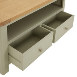 The Furniture Market Marbury Sage Green Painted Corner Tv Unit Stand Up To 50 Widescreen Tv Size - thumbnail 6