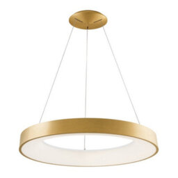 Luminosa Lighting Luminosa Modern Led Hanging Pendant Brushed Gold, Warm White 3000K 4400Lm - thumbnail 3