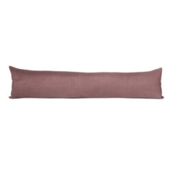 Lancashire Textiles Hollowfibre Filling (85 X 20Cm) Plum Suede Door Draught Excluder