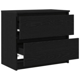 Berkfield Tv Cabinet Black 60X35X54 Cm Engineered Wood - thumbnail 5