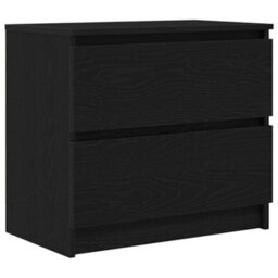 Berkfield Tv Cabinet Black 60X35X54 Cm Engineered Wood - thumbnail 2