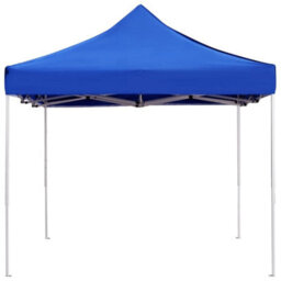 Walplus Professional Folding Party Tent Garden Gazebo Canopy Aluminium 4.5X3 M Blue - thumbnail 4