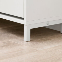 Sobuy Fsr151-L-W,shoe Bench With 2 Doors Functional,120X45X51.5White,w105Xd24Xh52 - thumbnail 8