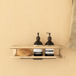 Cosmic Bathroom Shelf, Bathroom Organizer,  Chrome , Architect S+ Collection - thumbnail 2