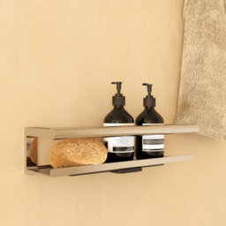 Cosmic Bathroom Shelf, Bathroom Organizer,  Chrome , Architect S+ Collection - thumbnail 3