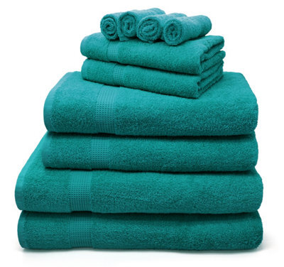 Velosso Luxury 100% Egyptian Cotton Towels 550Gsm Soft & Absorbent Cotton Towels Jade - Bath Towel