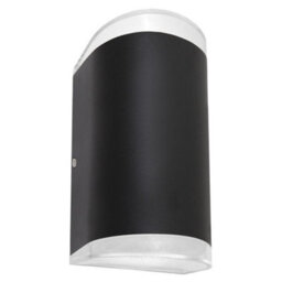 Long Life Lamps Company Modern 6W Led Double Outdoor Wall Light Black Cool White Zlc321Cw - thumbnail 5