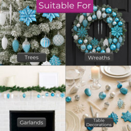 Neo 110Pcs Christmas Tree Ornaments Set - thumbnail 4