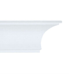 Victorian Plain Plaster Coving 120mm X 120mm - 24M Pack - thumbnail 1