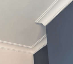 Victorian Plain Plaster Coving 120mm X 120mm - 24M Pack - thumbnail 7