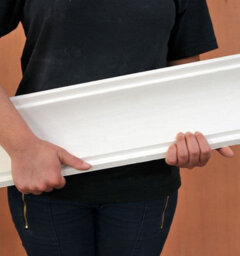 Victorian Plain Plaster Coving 120mm X 120mm - 24M Pack - thumbnail 3