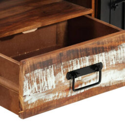 Berkfield Tv Cabinet 120X30X40 Cm Solid Wood Reclaimed - thumbnail 8