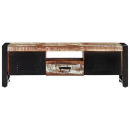 Berkfield Tv Cabinet 120X30X40 Cm Solid Wood Reclaimed - thumbnail 2