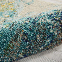 Sealife Abstract Graphic Modern Rug For Living Room, Bedroom And Dining Room-239Cm (Circle) - thumbnail 3