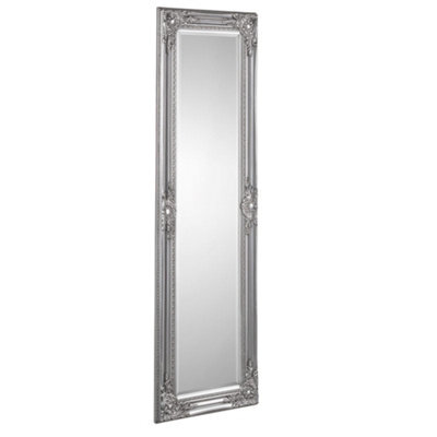 Oakham Lumière Pewter Full Length Dress Mirror - image 1