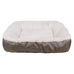 Rosewood Luxury Small Dog Bed Plush Boucle Teddy Pet Mattress - thumbnail 2