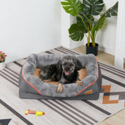 Bingopaw 69X51X23Cm High Edge Sponge Pillow Large Dog Bed Durable Waterproof Liner Cosy Pet Dog Sofa - thumbnail 6