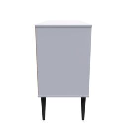 Hong Kong Ready Assembled Matt Grey Media Unit With 2 Shelves & 3 Drawers, (H)97Cm X (W)74Cm X (D)39.5Cm - thumbnail 6