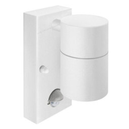 Long Life Lamps Company Pir Matt White Stainless Steel Single Outdoor Down Wall Light Movement Sensor Zlc057Dsenw - thumbnail 3