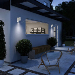 Long Life Lamps Company Pir Matt White Stainless Steel Single Outdoor Down Wall Light Movement Sensor Zlc057Dsenw - thumbnail 9