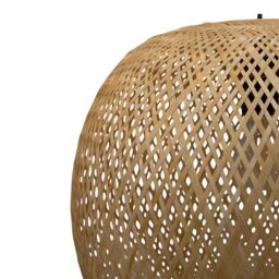 GoodHome Verdin Neutral Natural Round Lamp Shade (D)40Cm - thumbnail 5
