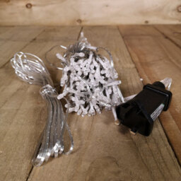 Samuel Alexander 200 Led 16M Premier Christmas Outdoor Function Lights Timer Clear Cable Blue & White - thumbnail 7