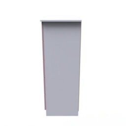 Harrow 5 Drawer Chest In Kobe Pink & White (Ready Assembled) - thumbnail 2
