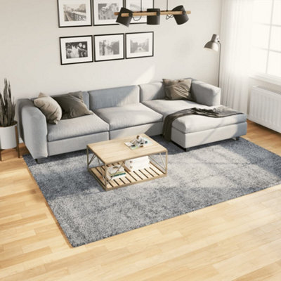 Berkfield Shaggy Rug Pamplona High Pile Modern Blue 200X280 Cm - image 1