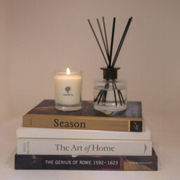 Nicola Spring Pumpkin Spice Scented Candle & Diffuser Set - 160G Natural Soy Wax Candle & Home Air Freshener Set - thumbnail 6