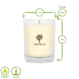 Nicola Spring Pumpkin Spice Scented Candle & Diffuser Set - 160G Natural Soy Wax Candle & Home Air Freshener Set - thumbnail 7