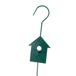 Homescapes Metal Spring Bird Feeder With Bird Decoration, Bird House - thumbnail 2