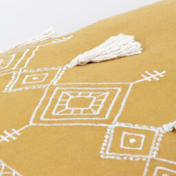 Furn. Pritta Embroidered Tasselled Cushion Cover - thumbnail 4