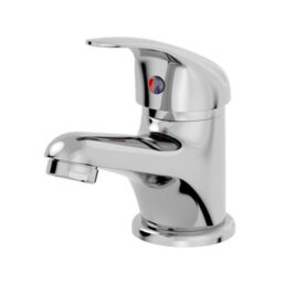 Affine 550mm Freestanding Bathroom Vanity Unit Basin Sink White Tap & Waste Bundle - thumbnail 9