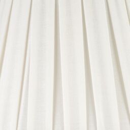 Cream & Green Pleated Tapered Lamp Shade (D)25Cm - thumbnail 5