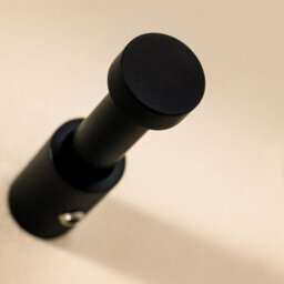 Cosmic Towel Hook, Robe Hook, Coat Hook, Brushed Gold 5,5 Cm,  Installed With Screws, Logic Collection - thumbnail 5
