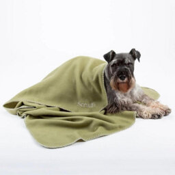 Scruffs Large Expedition Fleece Pet Blanket 140 X 100Cm - Khaki Green - thumbnail 2