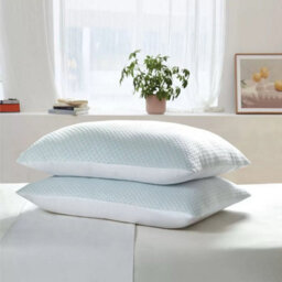 Xample Hotel Grand Reversible Cooling Pillow 2 Pack - Summer & Winter Dual-Sided Design With Duraloft Filling, Medium-Firm Support - thumbnail 1