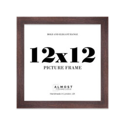 "10X10"" Silver Picture Frame - 10X10"" Square Frame With 8X8"" Mount For 10X10""/8X8"" Pictures Classic Style Room Decor, 1 Pack" - thumbnail 1