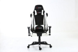 Gtforce Pro Fx Reclining Sports Racing Gaming Office Desk Pc Car Faux Leather Chair (White) - thumbnail 2