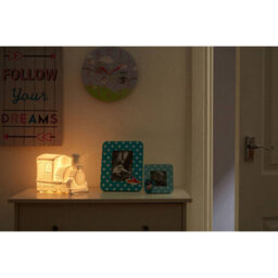 Orsina Kids Train Night Light, Colourful Ceramic Engine Design With Soft Glow Effect, Creates A Comforting Bedtime - thumbnail 2