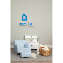 Orsina Kids Train Night Light, Colourful Ceramic Engine Design With Soft Glow Effect, Creates A Comforting Bedtime - thumbnail 4