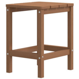 Berkfield Garden Adirondack Table Brown 38X38X46 Cm Hdpe - thumbnail 2