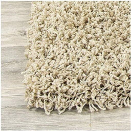 Abaseen 80X150 Cm Light Beige Shaggy Rug - Soft Touch Thick Pile Modern Rugs - Washable Area Rugs For Home And Office - thumbnail 2